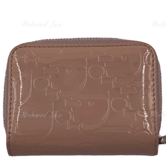 Authentic Christian Dior Pink Wallet Card Case - Picture 3 of 17